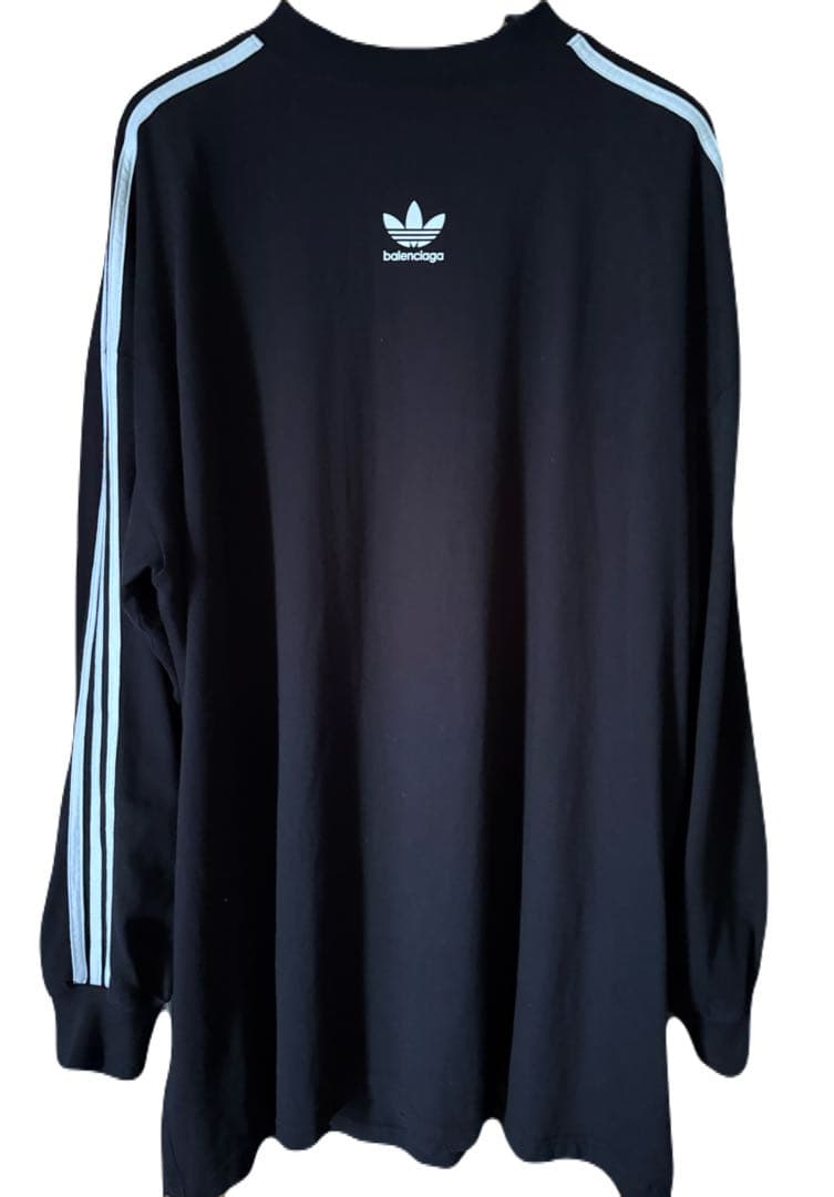 正規品 balenciaga adidas long sleeve ロンT 長袖