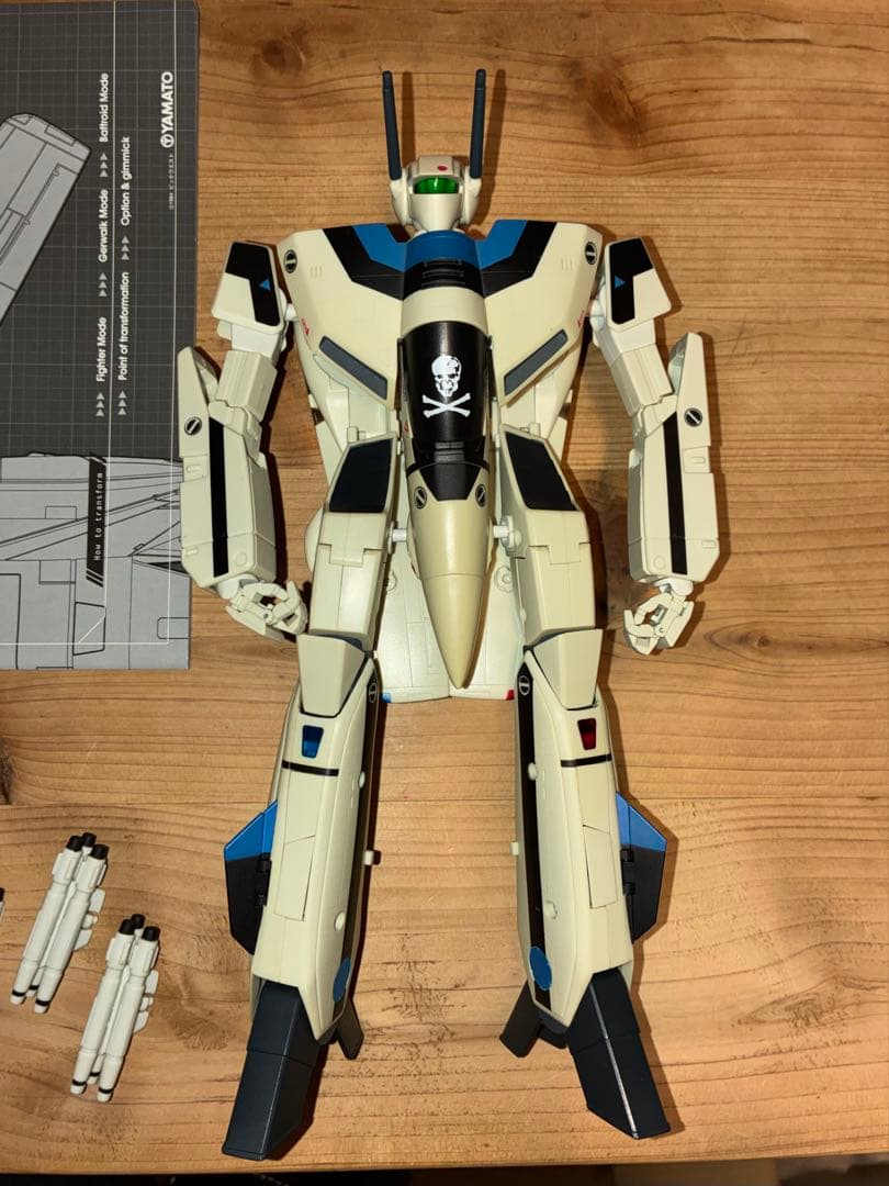 ミ*ン様 【やまと1/60】完全変形VF-1Sマックス機 vf-1バルキリーマク