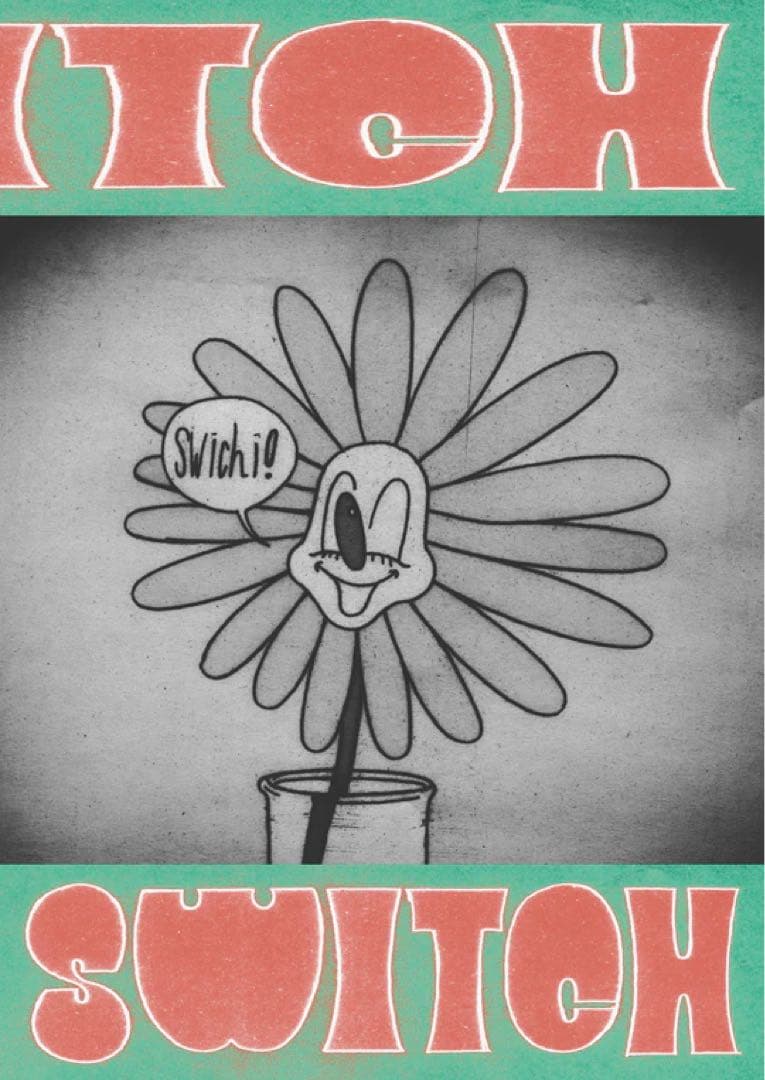 犬*に様 SWITCH Poster \"Flower\" と \"Ghost\"　矢入