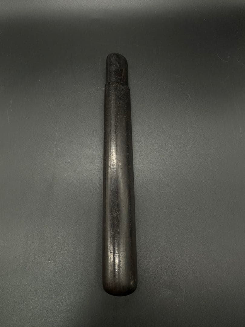 キセル入れ　黒珊瑚？　骨董　古美術