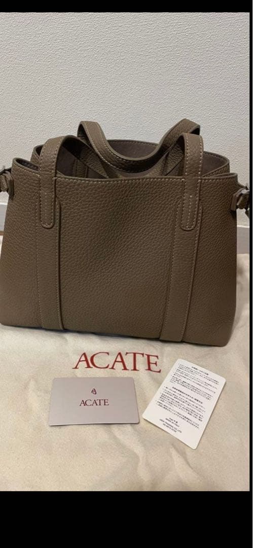 ACATE LOO ミニトート グレージュ(エトゥープ)