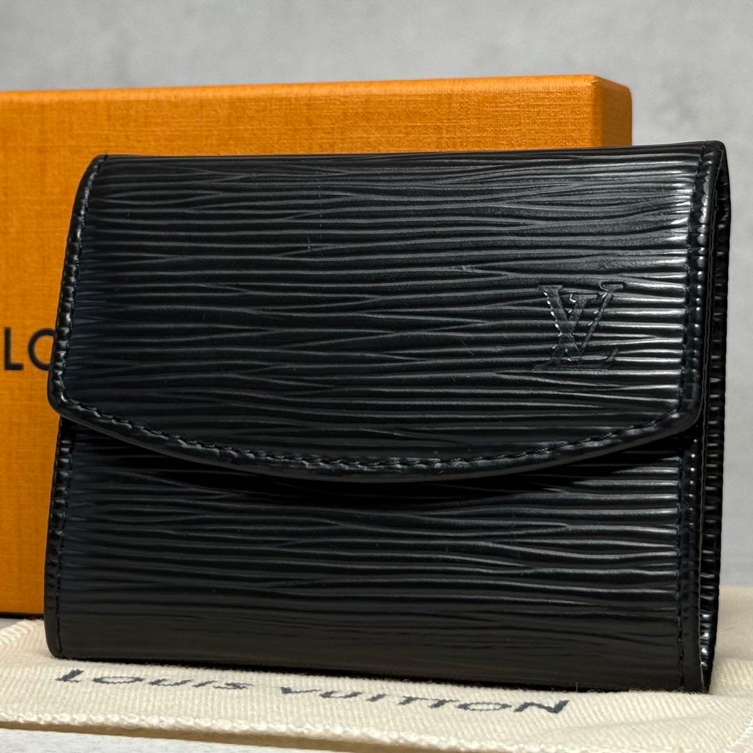 最高峰 激レア ルイヴィトン エピ ノワール ポルトモネサーンプル ケース 11520618.jpg