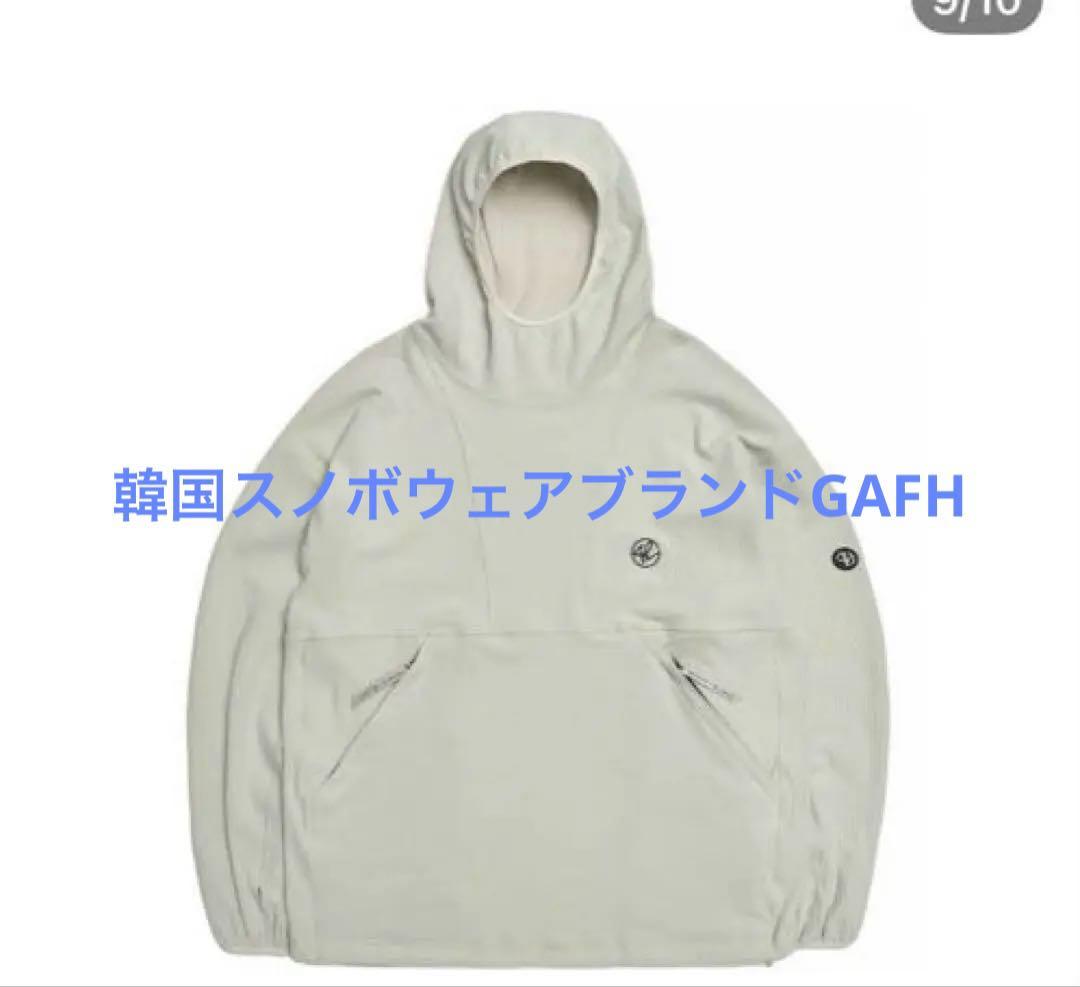 韓国スノボウェアブランドGAFHのフーディー ジャケット　サイズL