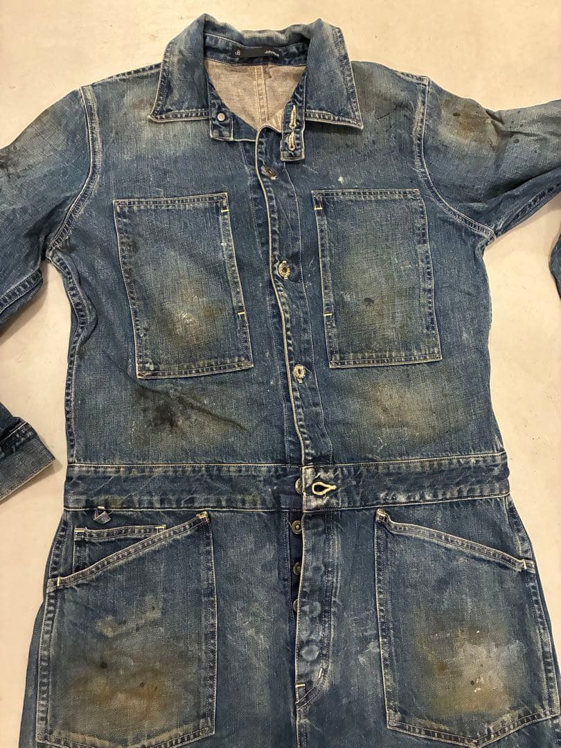 Johnbull デニム　ツナギ