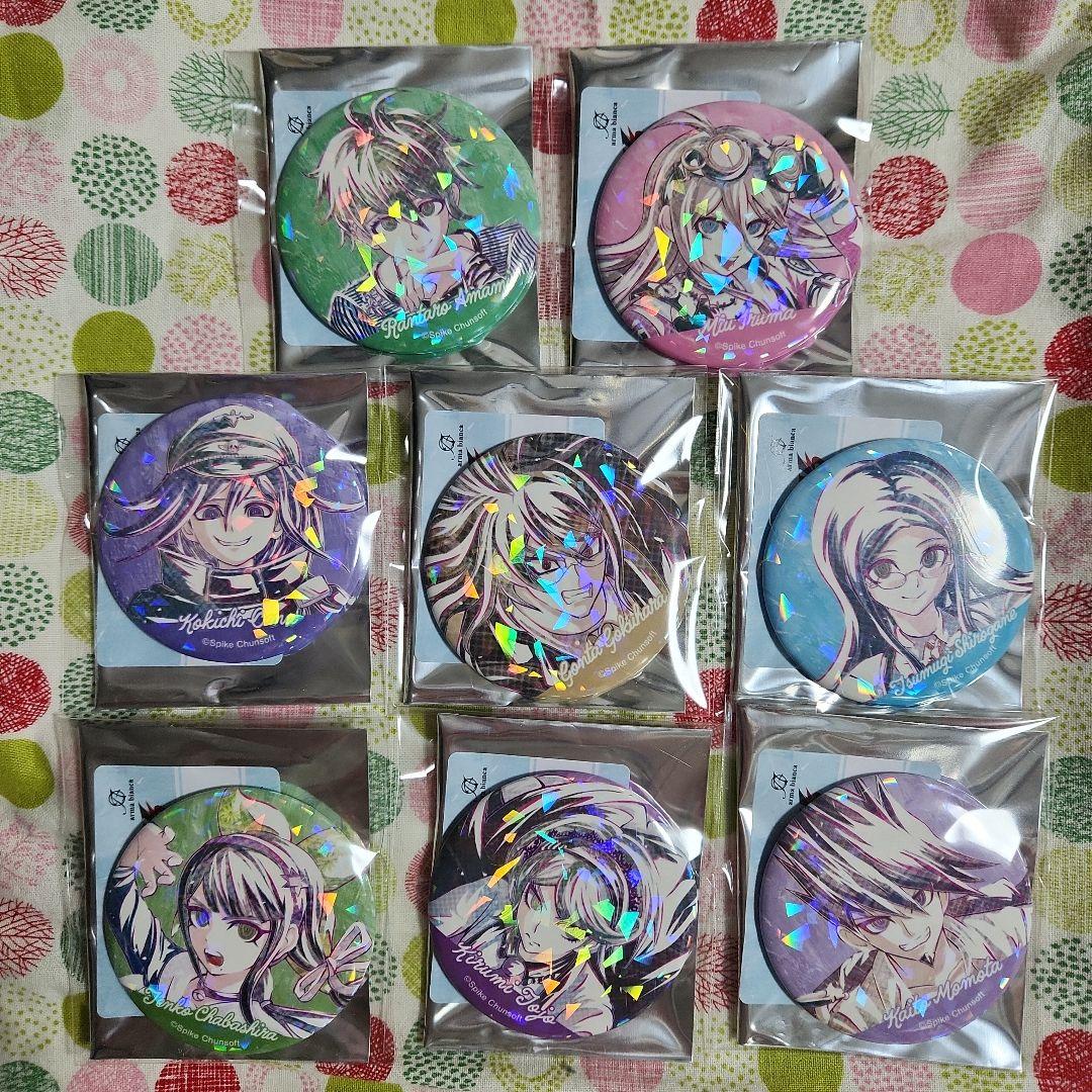 ダンガンロンパ V3 Ani-Art ホログラム 缶バッジ セット 王馬 天海他