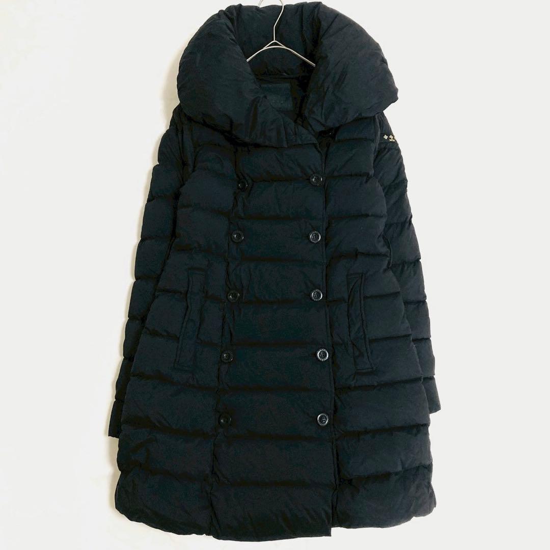 美品✨️タトラス　アゴーニャ　ダウンコート　ダブルブレスト　女優襟　ブラック　03 TATRAS AGOGNA アゴーニャ✨女優襟 ダウンコート 極美品 - メルカリ