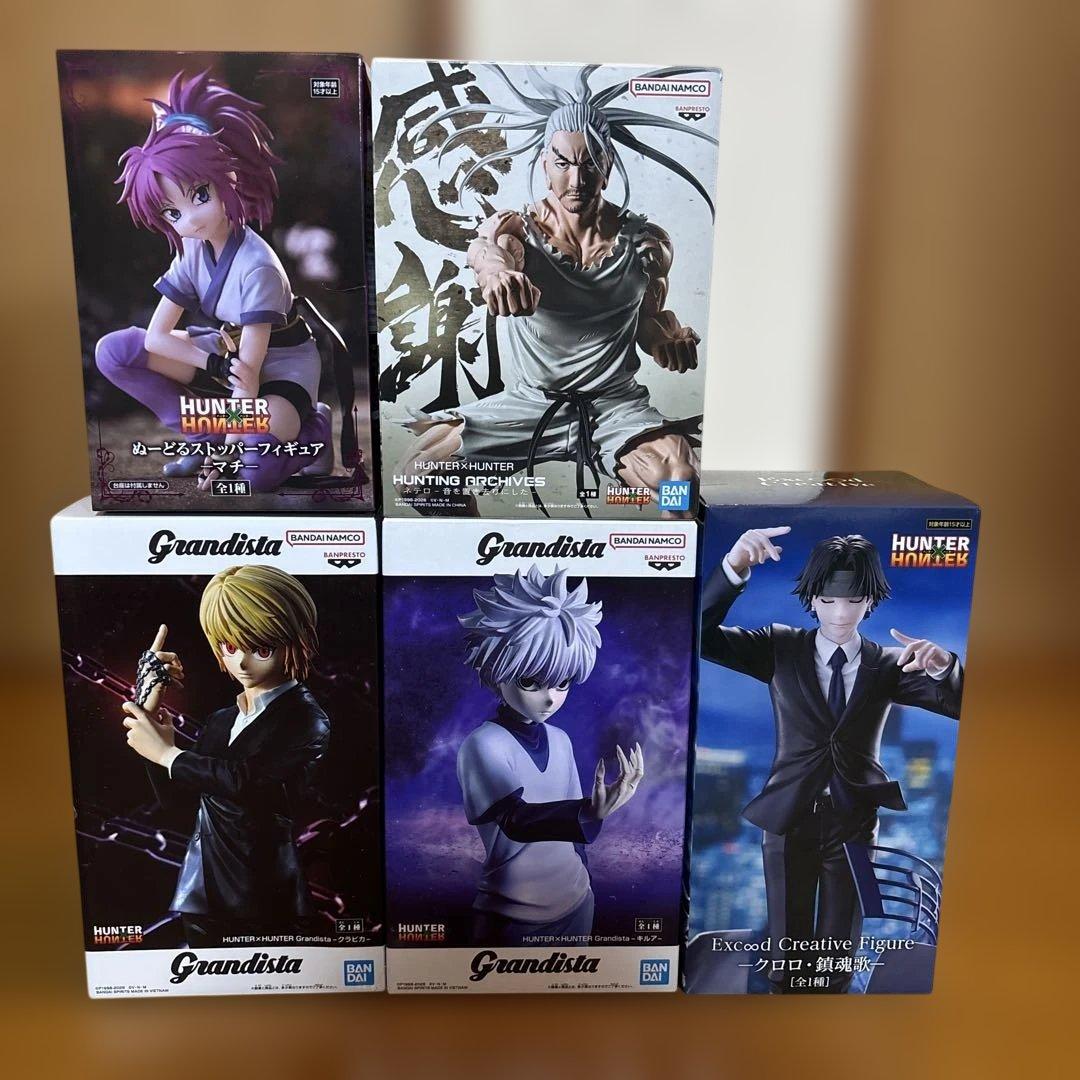 HUNTER×HUNTER ハンター×ハンター フィギュア5個セット - メルカリ