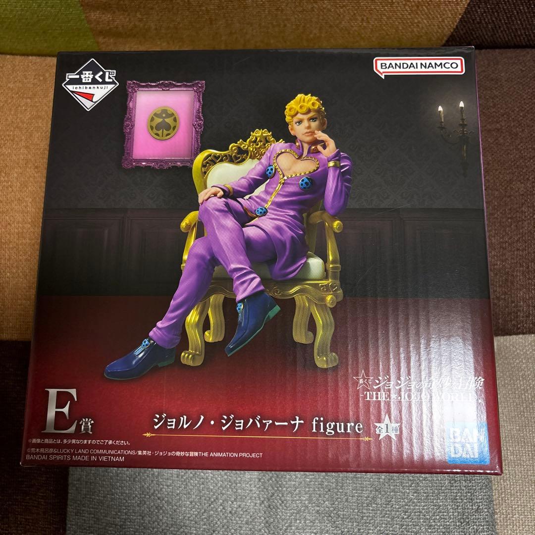 k*n様 ジョジョワールド 一番くじ ジョルノ・ジョバァーナ E賞 フィギュア