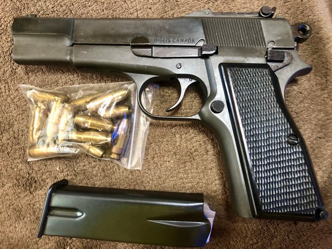 マルシン製　モデルガン　ブローニングハイパワー　中華民国　多分未発火　中古 マルシン ブローニングハイパワー 中華民国国有モデル 未発火 - メルカリ