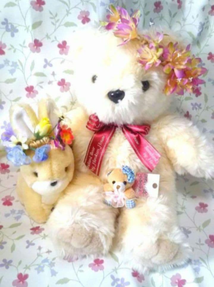 テディベア&うさぎ&ミニくま❣️仲良しセット