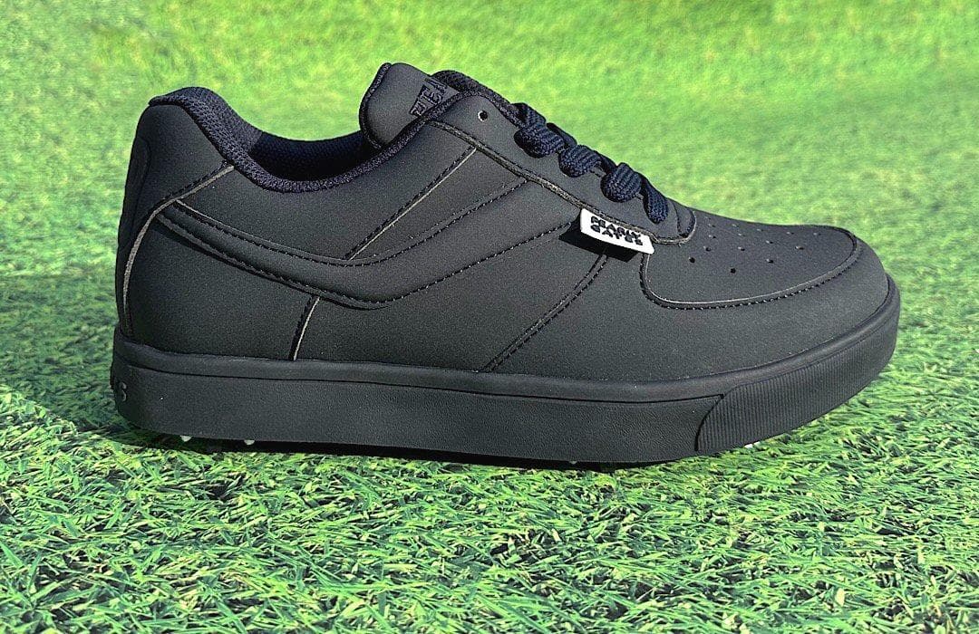 新品正規品 パーリーゲイツ 定価28600円 ゴルフシューズ 紺 24.0cm