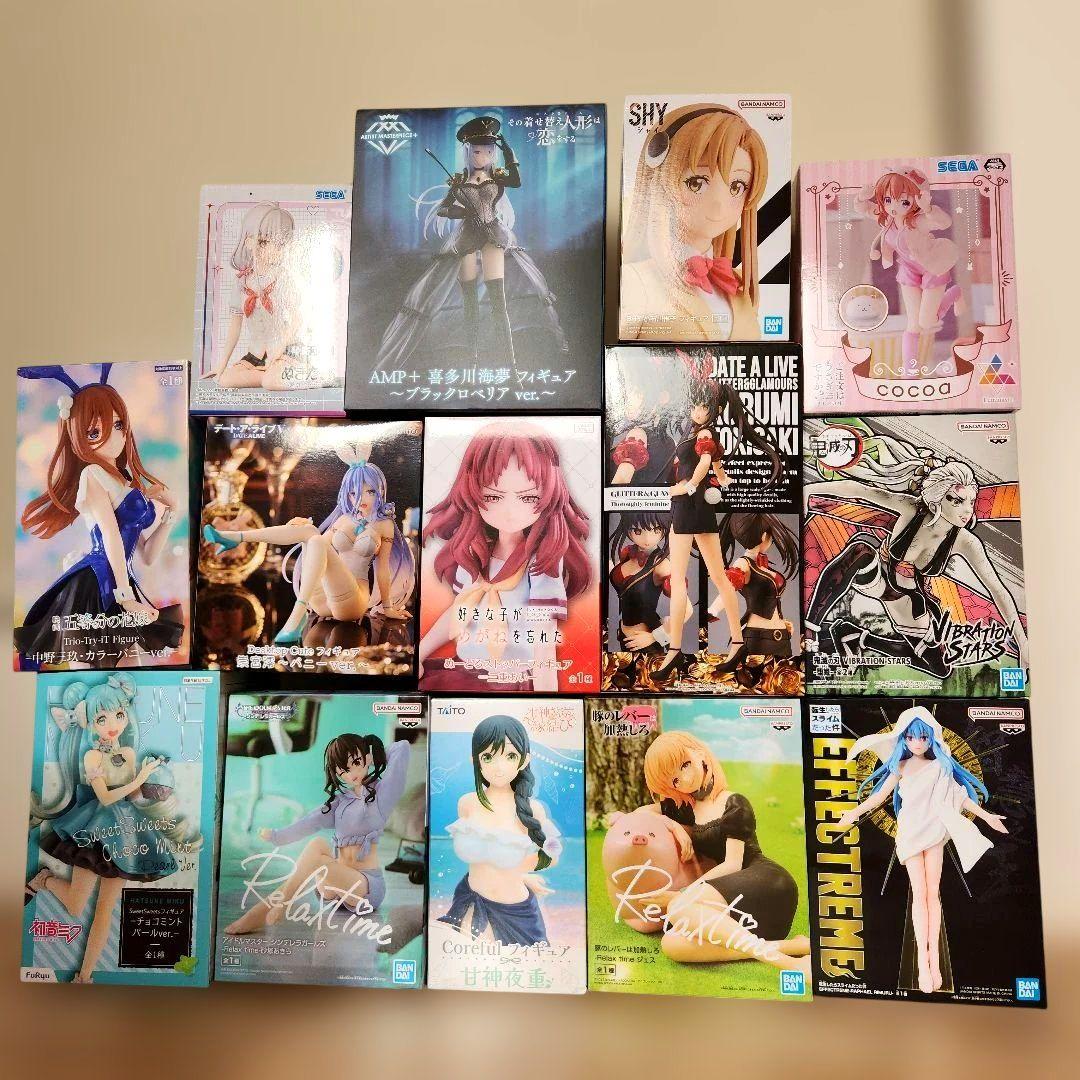 アニメキャラクター フィギュアセット 14体まとめ売り