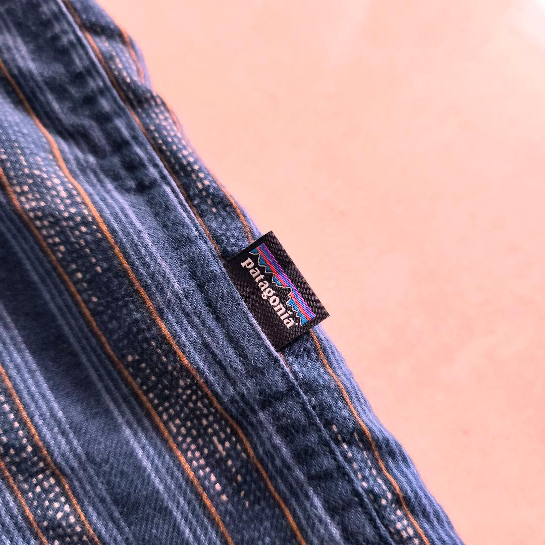 Patagonia パタゴニア ネイティブ ストライプ ネルシャツ M - メルカリ