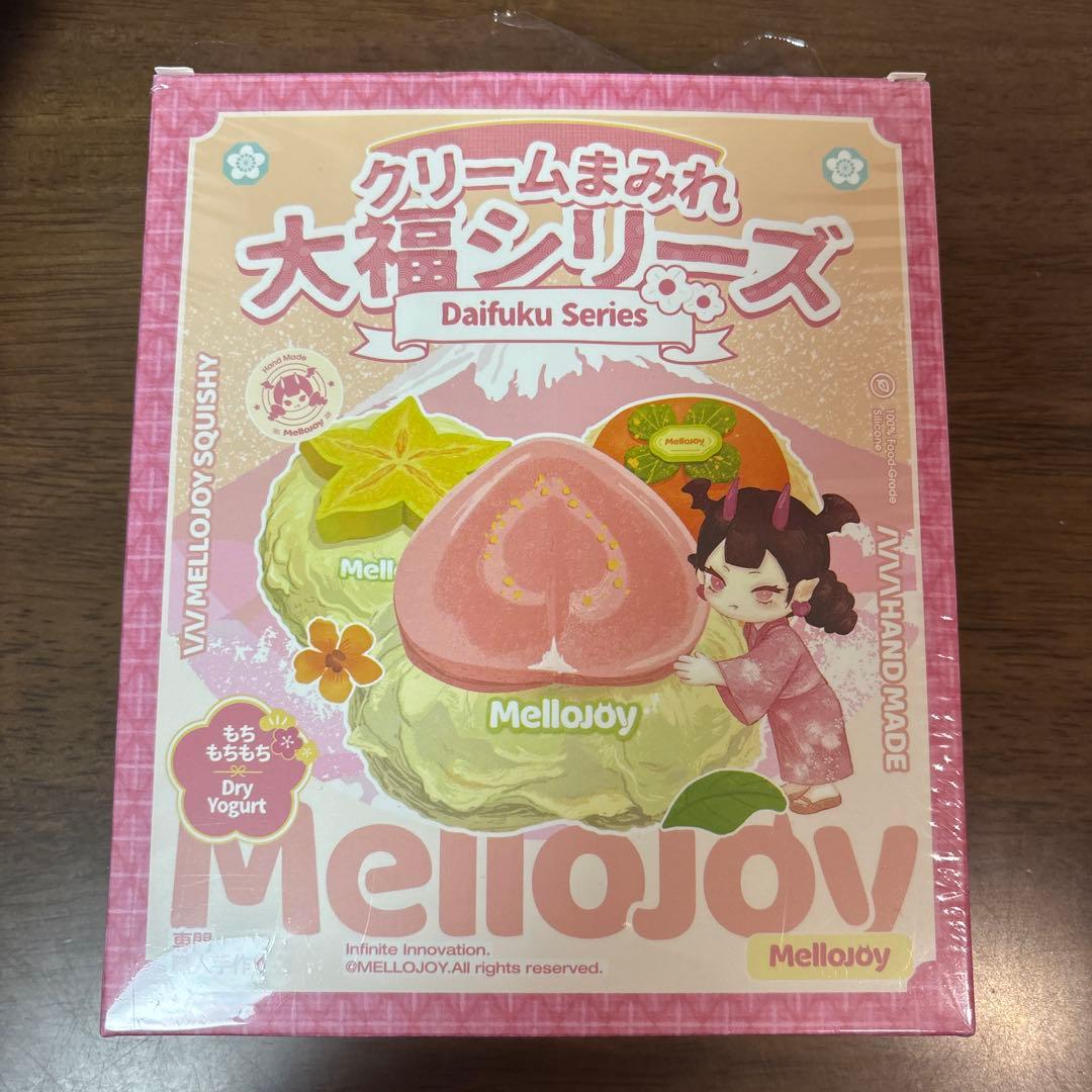 mellojoy 大福シリーズ いちご スクイーズ S11588449 - その他消毒済