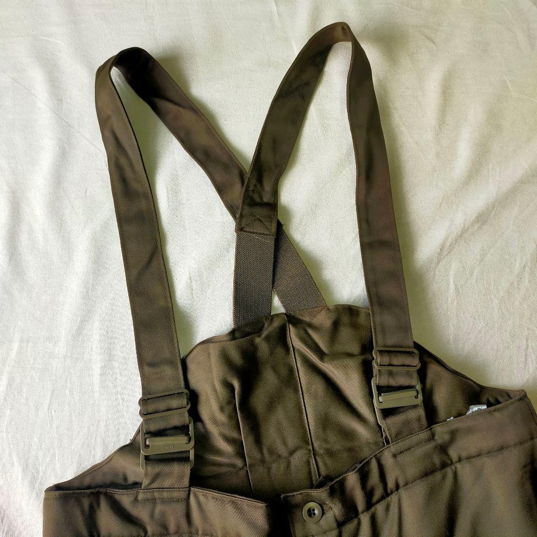 古着 オーストリア軍 オーバーオール サスペンダー 中綿入り ユーロ 80s