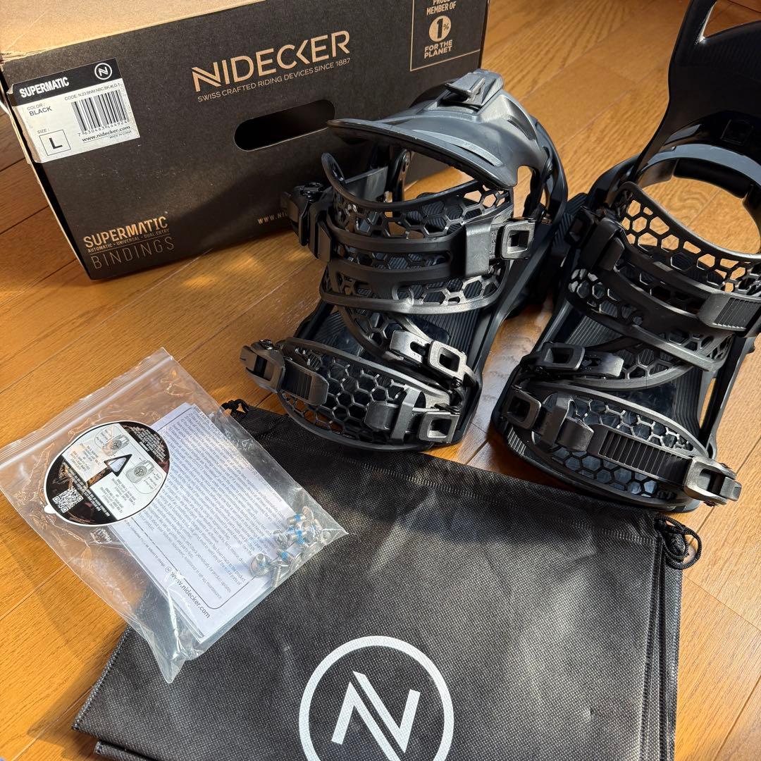 NIDECKER SUPER MATIC スーパーマチック Lサイズ ブラック