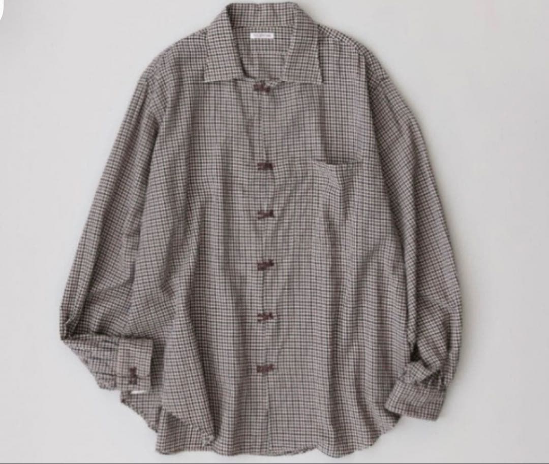 NICENESS SWISH HOOK SHIRT ベージュ NICENESS | Official Website