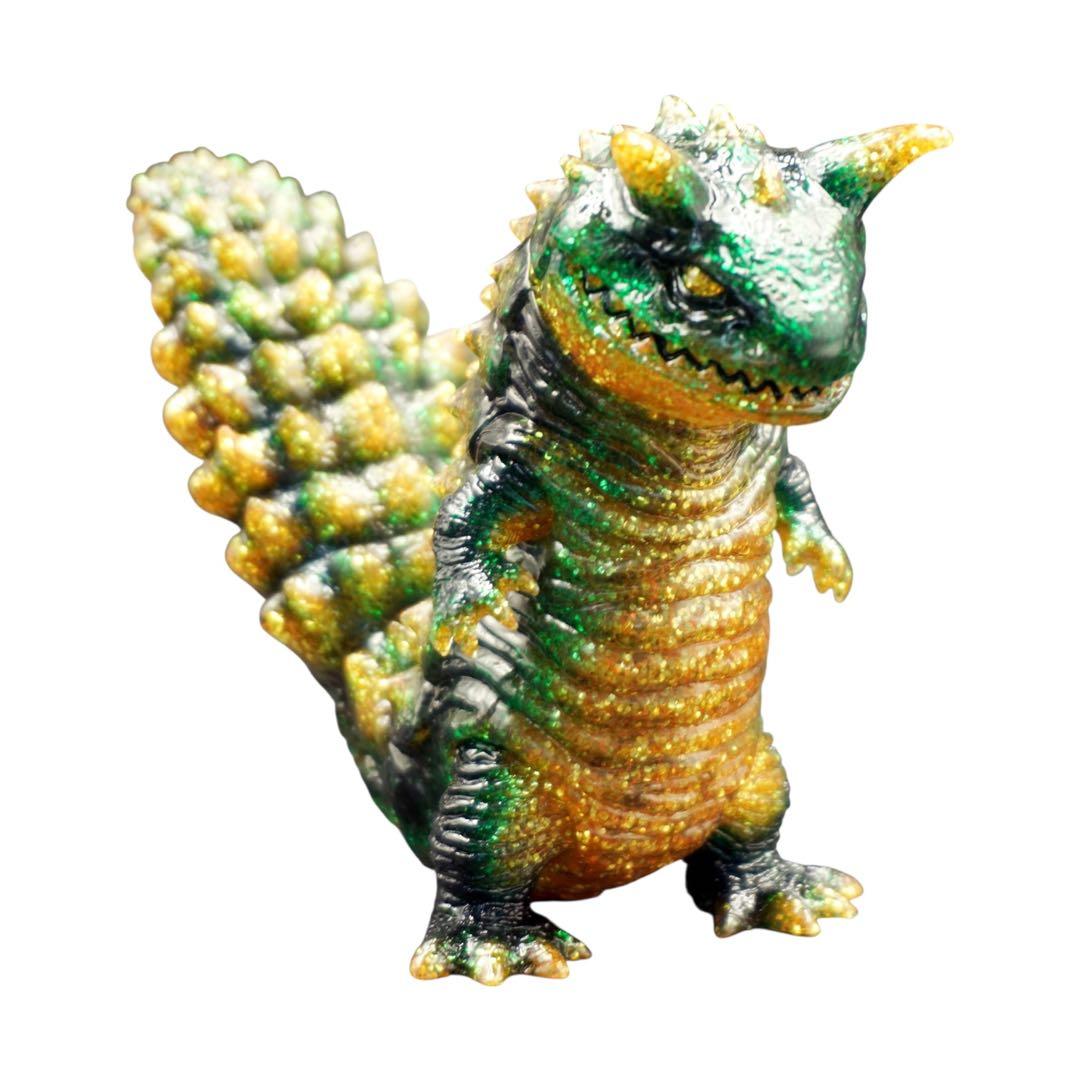 ミニ超獣　レオパ　超獣　怪獣　可動　ソフビ　フィギュア　光輝エディション