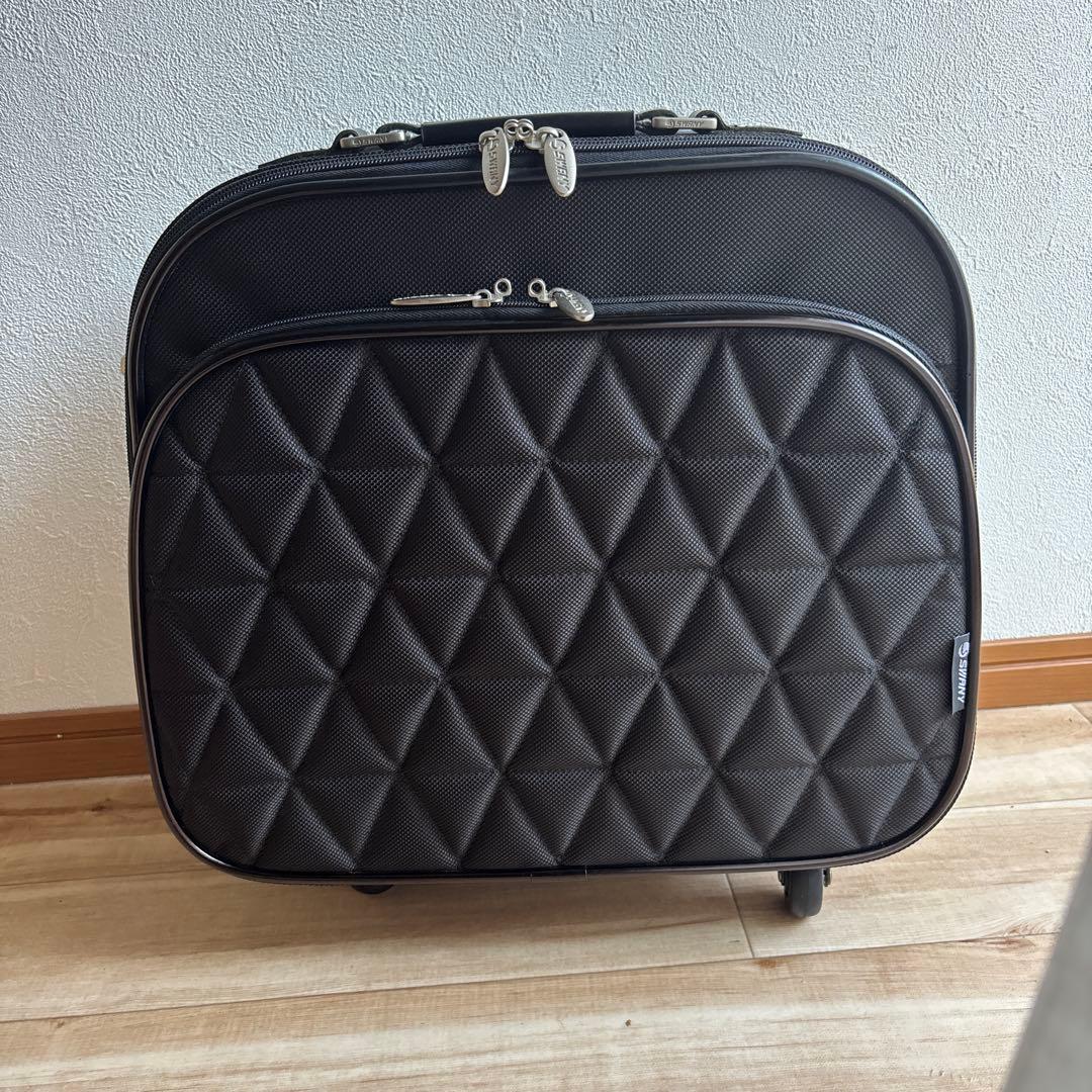 スワニー　キャリーバッグ　コンパクト　黒　美品寄り　最安値