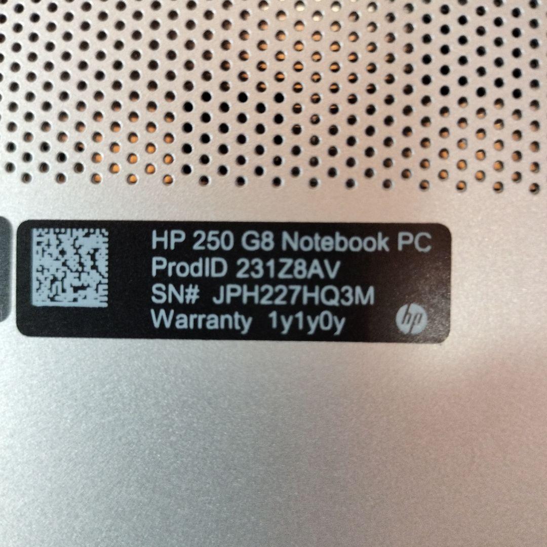 美品】HP 250G8 HPリュック付き
