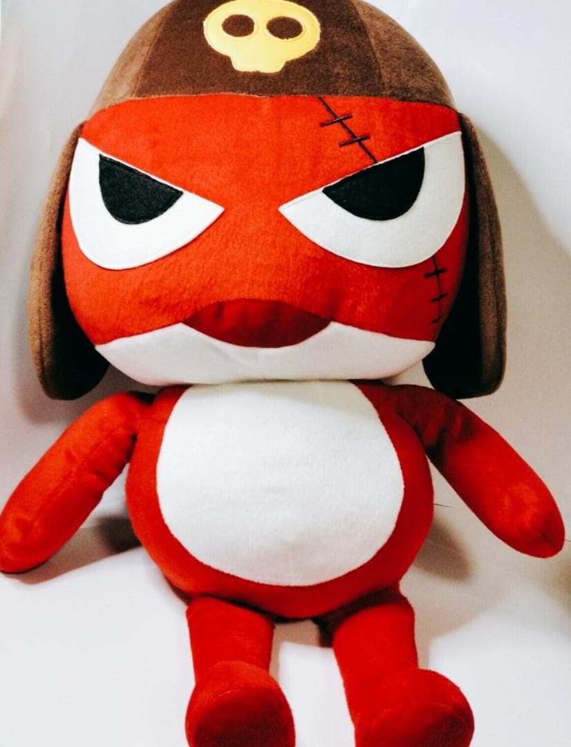 ムービック ギロロ伍長 1/1 等身大　ぬいぐるみ 「ケロロ軍曹」 ギロロ ケロロ軍曹 ぬいぐるみ 韓国限定 ギロロ伍長 ハート 公式