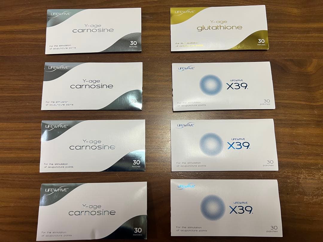 LIFE WAVE パッチ X39 カルノシン グルタチオン セット