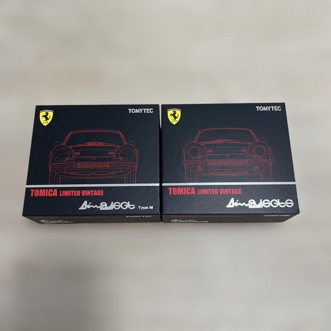 【新品】トミカ リミテッド ディーノ246GT type M & 246GTS