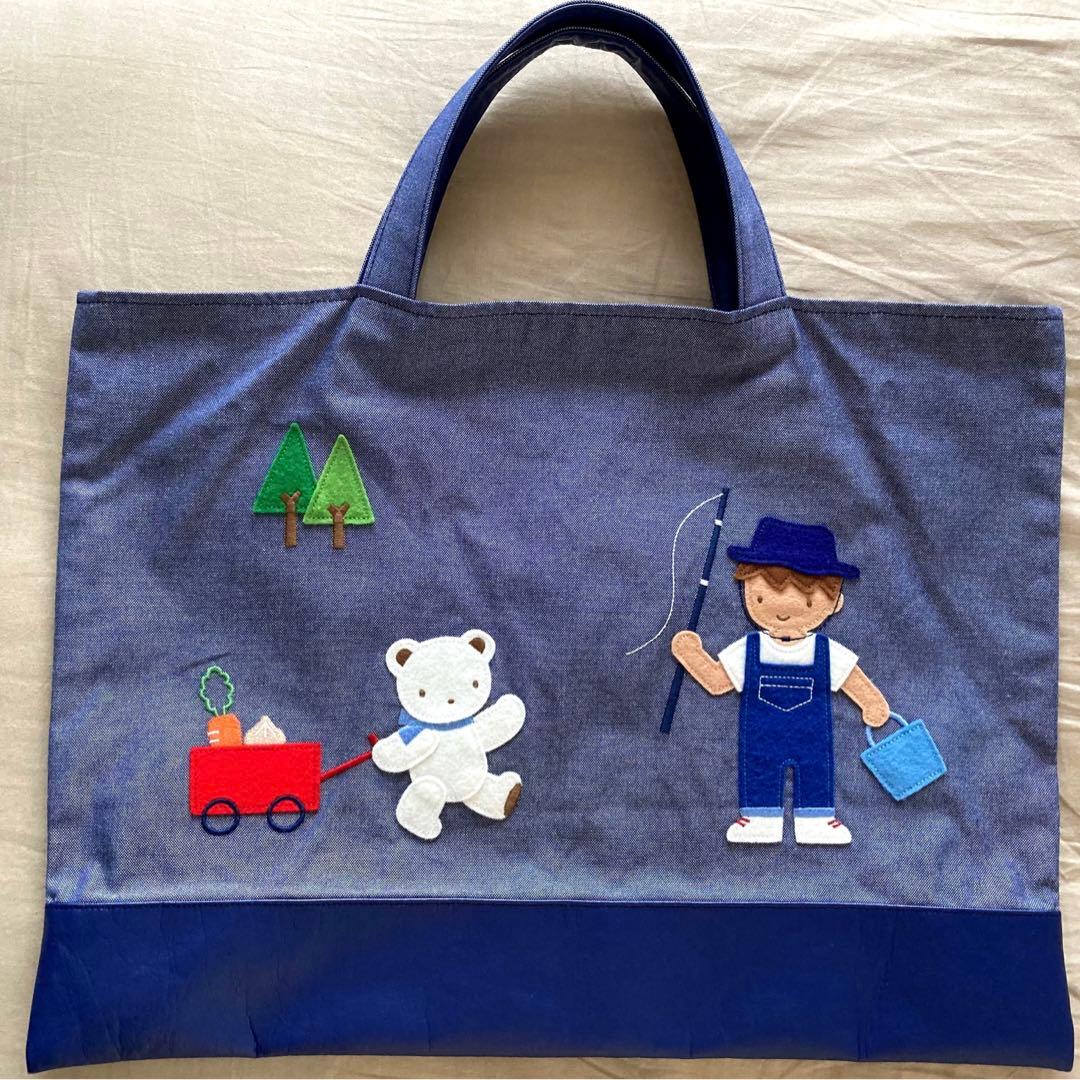 ☆新品☆ファミリア デニムバッグ 正規品 2024 春夏 完売品 キャンプに