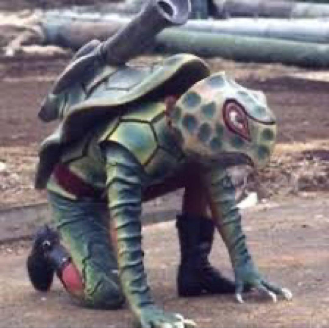 メディコム・トイ×東映レトロソフビ☆カメバズーカ（新色）+ミニソフビ