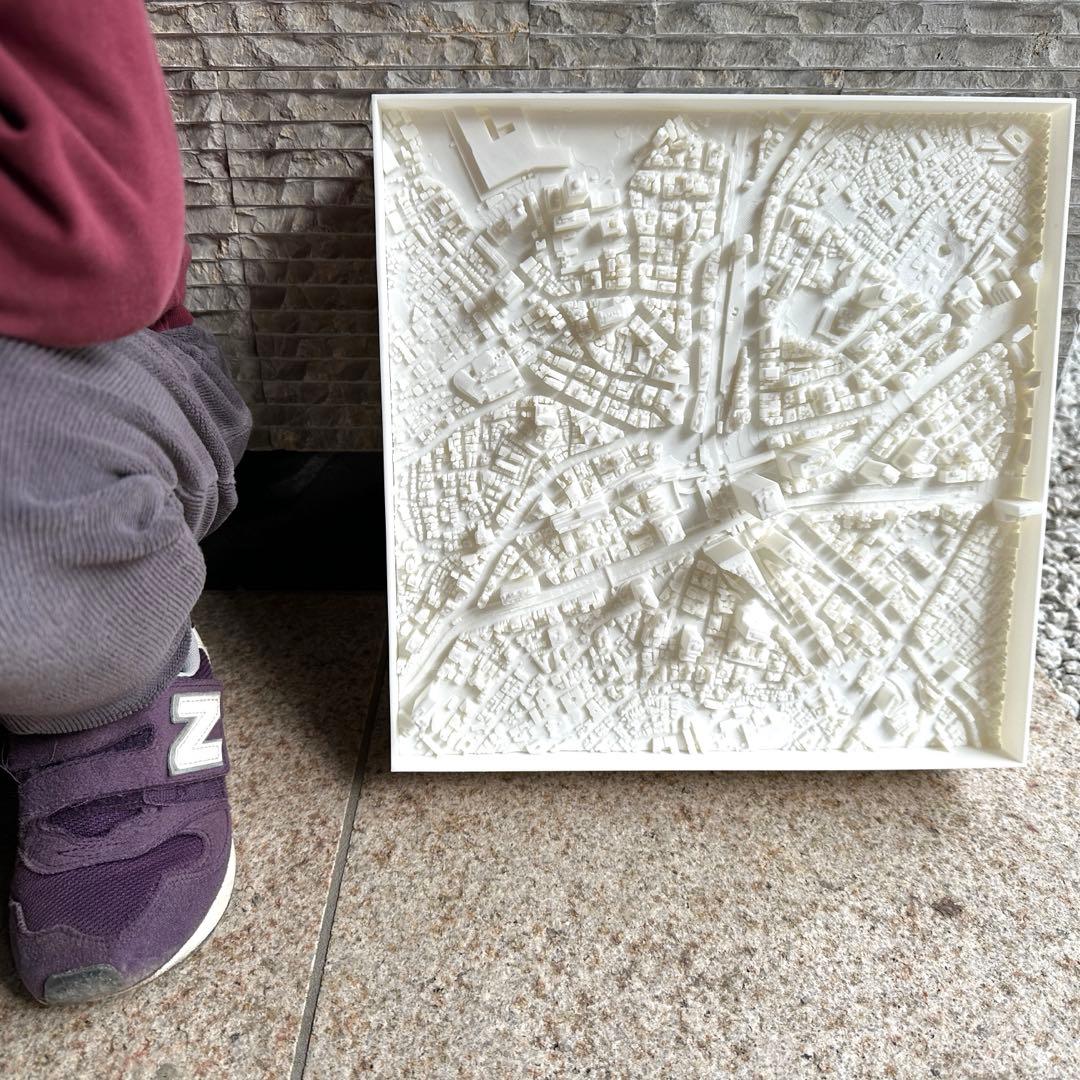 ★値下中　渋谷駅周辺ビッグサイズ★精密都市模型 1/5000 3Dプリンター