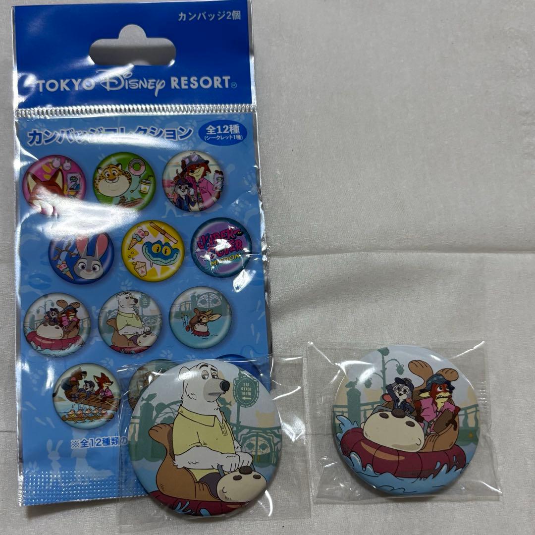 東京ディズニーリゾート 缶バッジ ズートピア ジュディ ニック - メルカリ