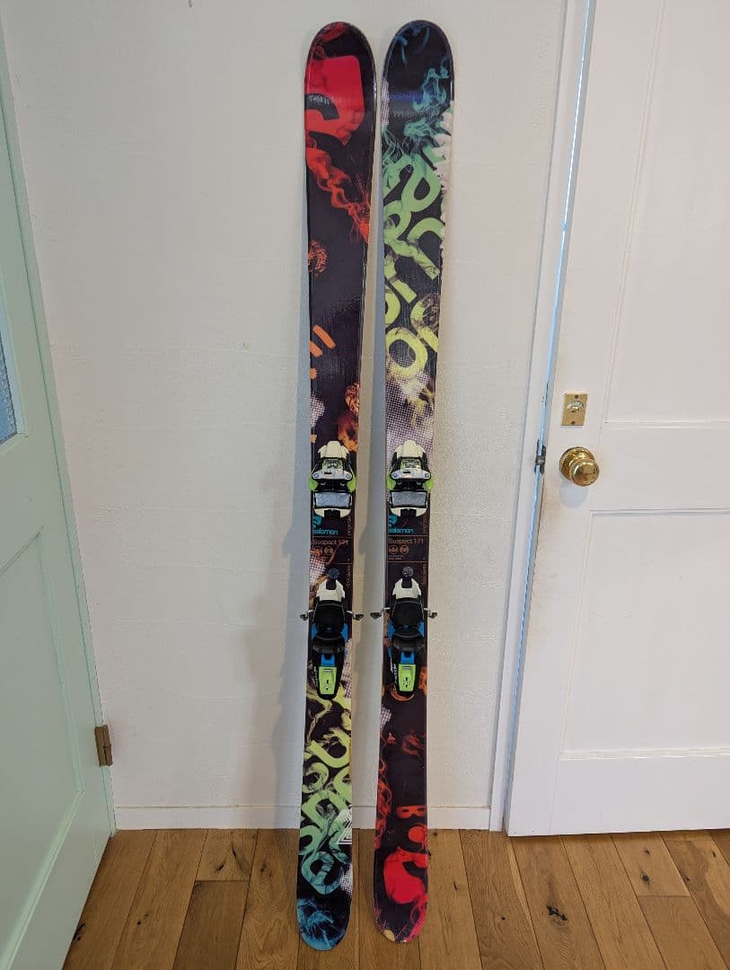 Salomon Suspect 171 フリーライドスキー ビンディング付き