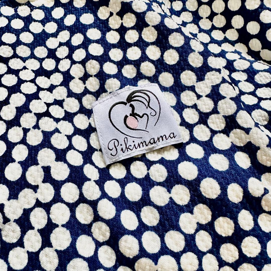 【試着のみ】Pikimama 抱っこ紐 Mサイズ 水玉模様