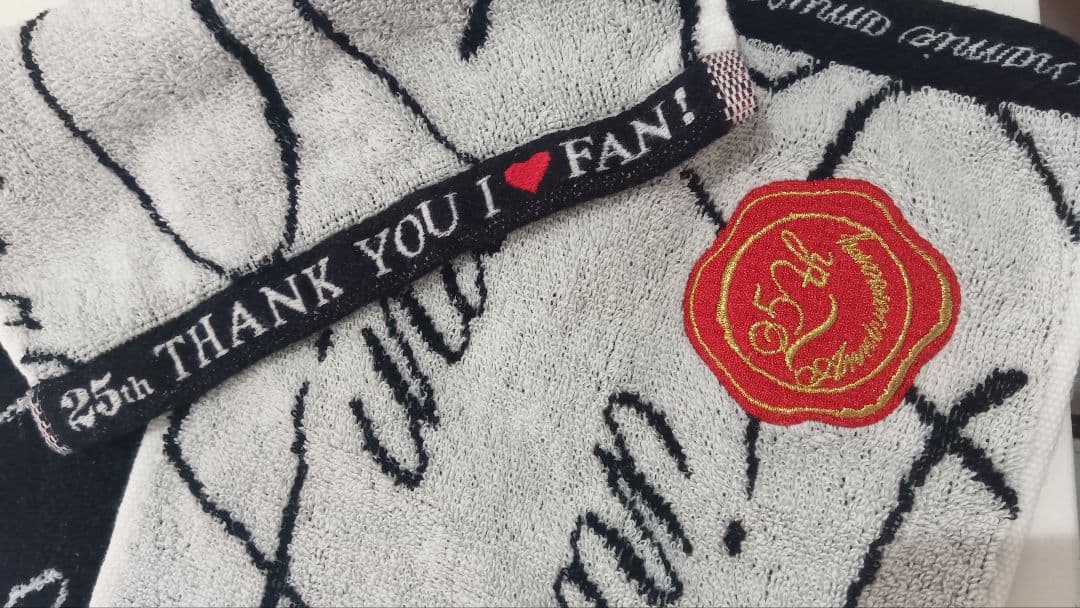 安室奈美恵25th ファイナルツアーマフラータオル - メルカリ