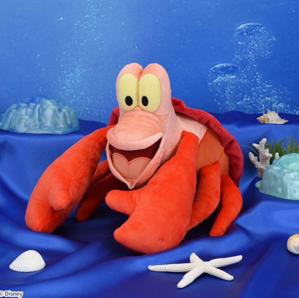 セバスチャン Lぬいぐるみ「リトル・マーメイド」ディズニー カニ蟹