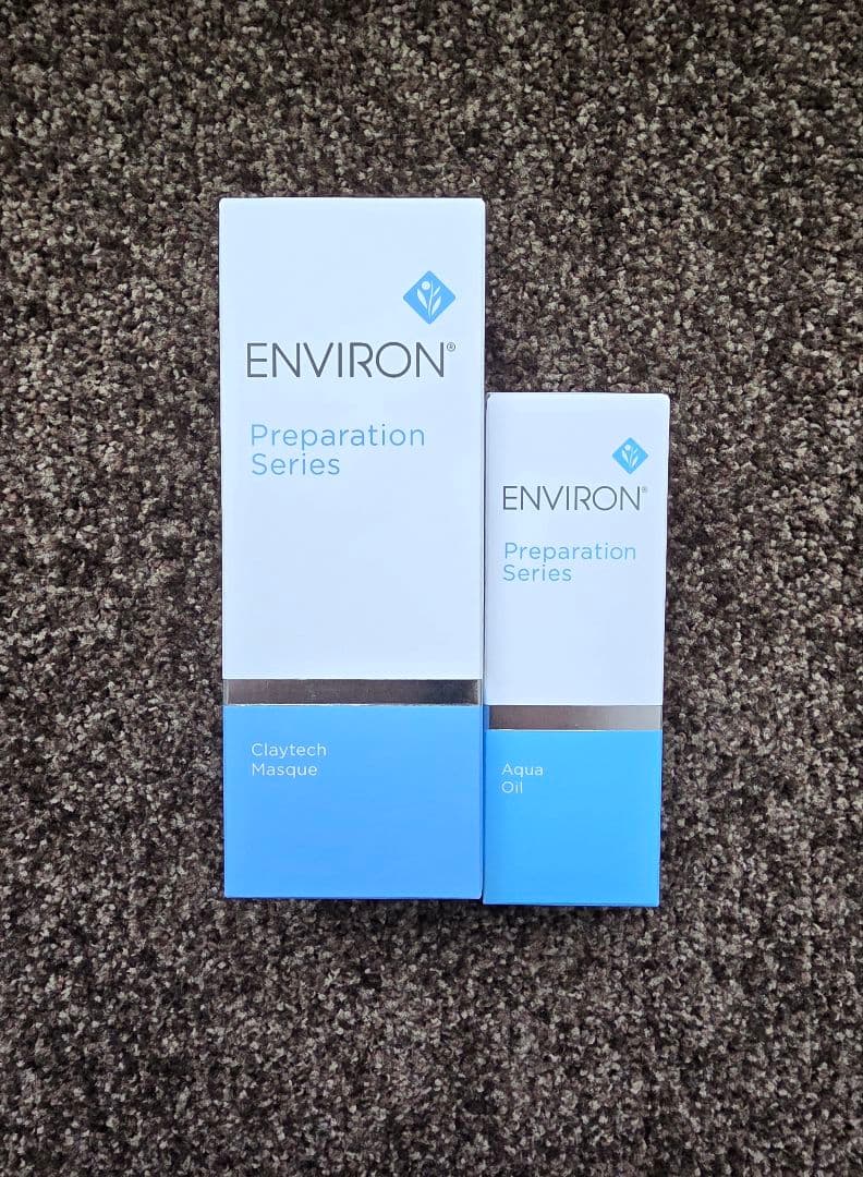 エンビロンENVIRON❄️ クレイテックマスク★アクアオイル★最強毛穴ゼロセット