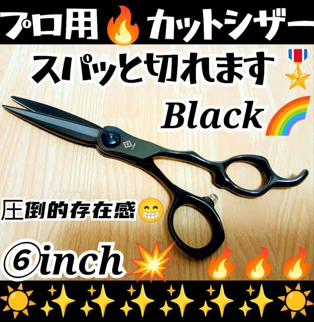 パワー有♪✨理美容師プロ用シザーカットバサミ圧倒的存在感☀犬トリミングペットも良