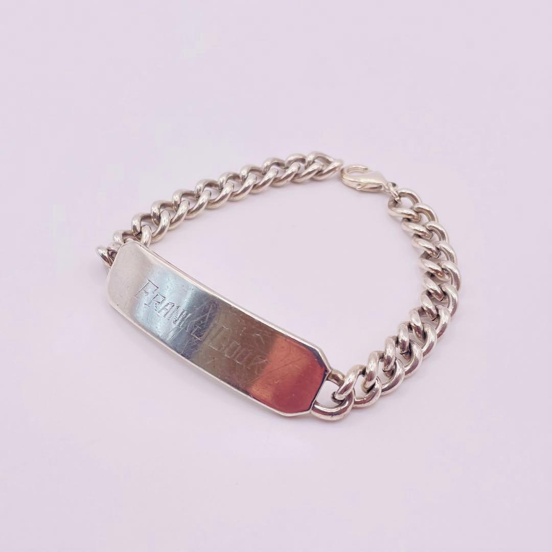 40s WW2 IDプレート ブレスレット ネームタグ