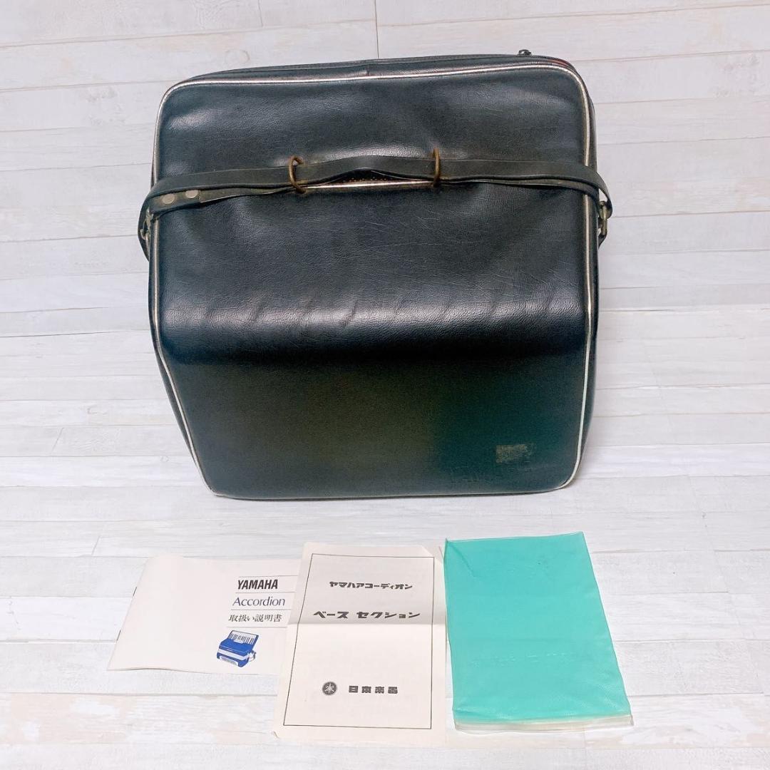 YAMAHA アコーディオン YA-48 黒 34鍵盤 48ベース ケース付き - メルカリ