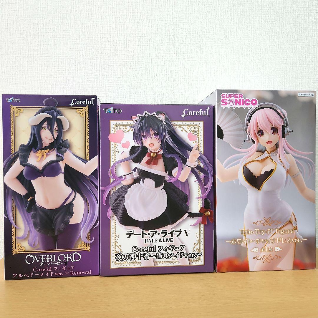 美少女 フィギュア まとめ売り アルベド 初音ミク そに子 夜刀神十香