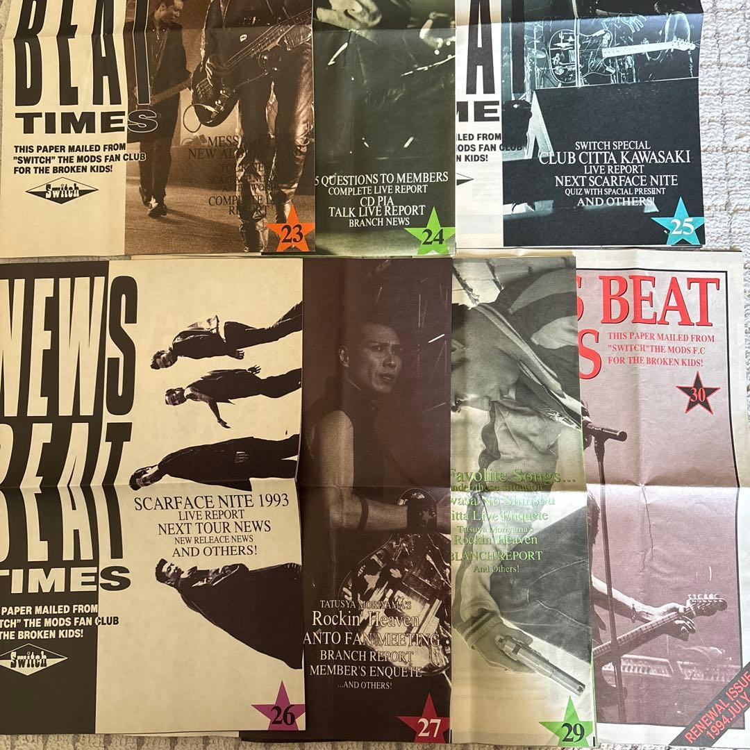 ＴＨＥ　ＭＯＤＳ　ＦＣ会報　NEWS BEAT TIMES ６８冊