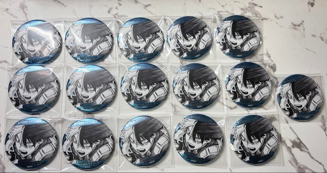 轟焦凍 デコレクション缶バッジ 16個セット