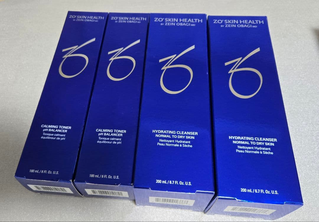 ゼオスキン　バランサートナー新品2本、ハイドレーティングクレンザー新品2本