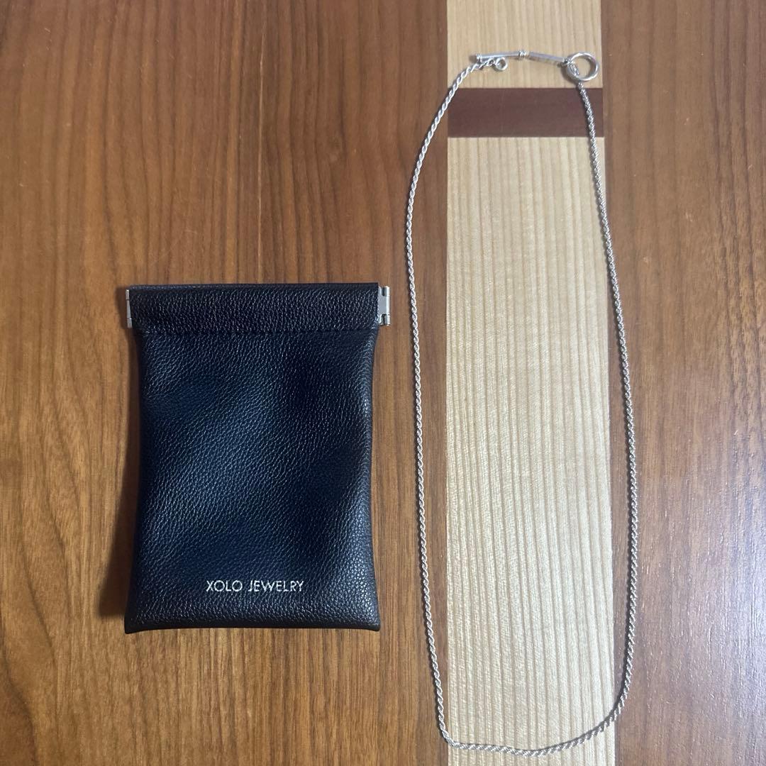 XOLO French Rope Link Necklace シルバー French Rope Link Necklace – XOLO JEWELRY