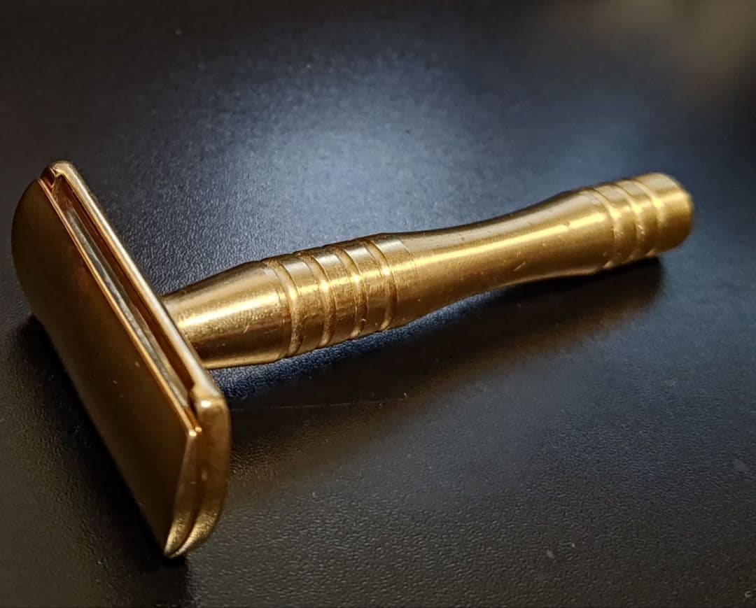 RAZORINE FLATBOY 75 オール真鍮 送料込み 両刃カミソリ - メルカリ