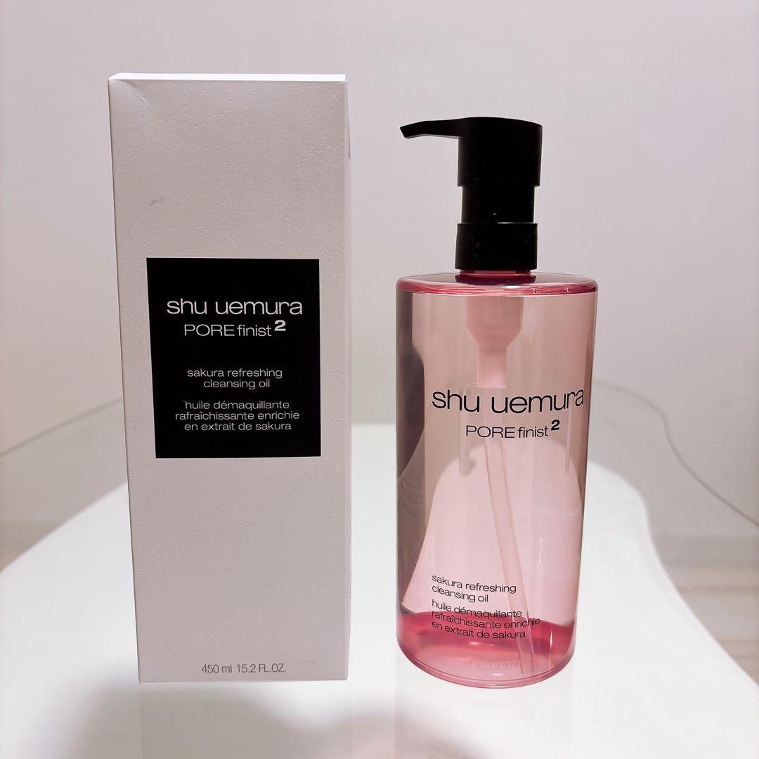 新品 shu uemura サクラ クレンジングオイル 450mL