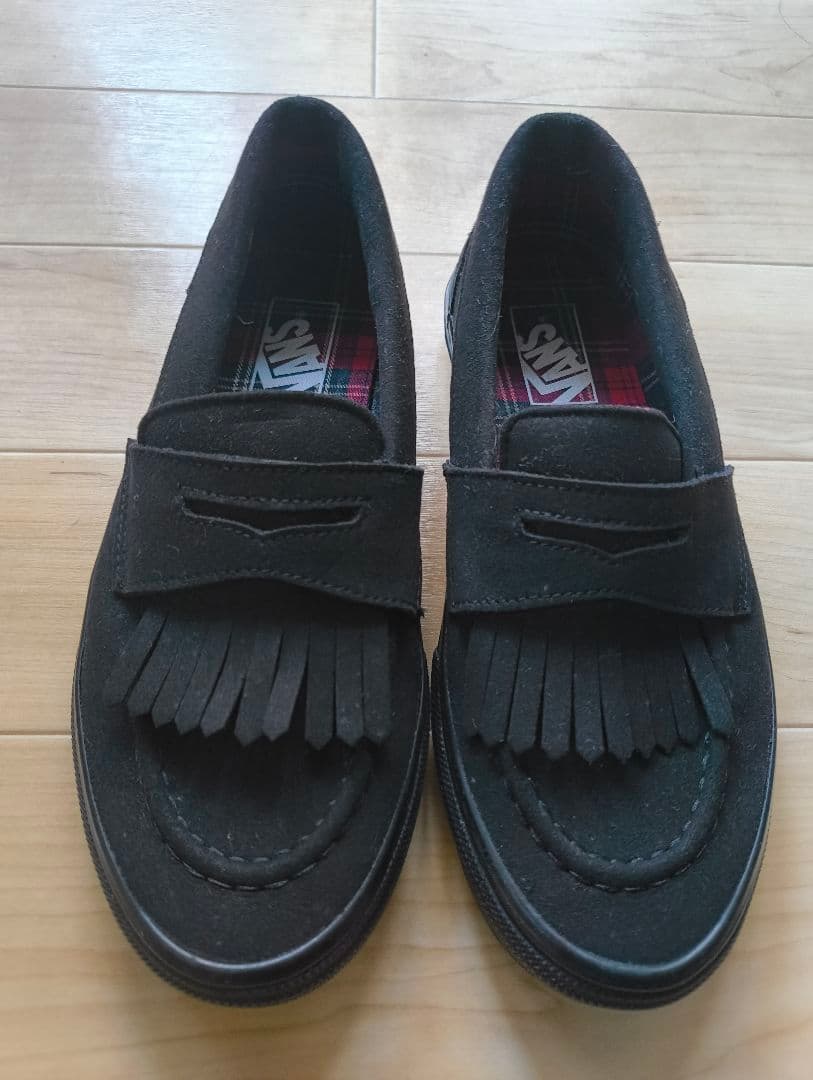 VANS　FUDGE　フリンジ　ローファー　スニーカー　25センチ