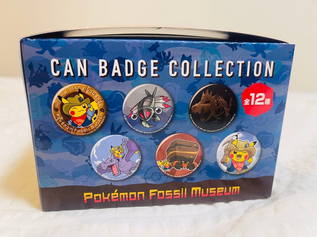 ポケモン化石博物館 缶バッジコレクション 全12種(新品) - メルカリ