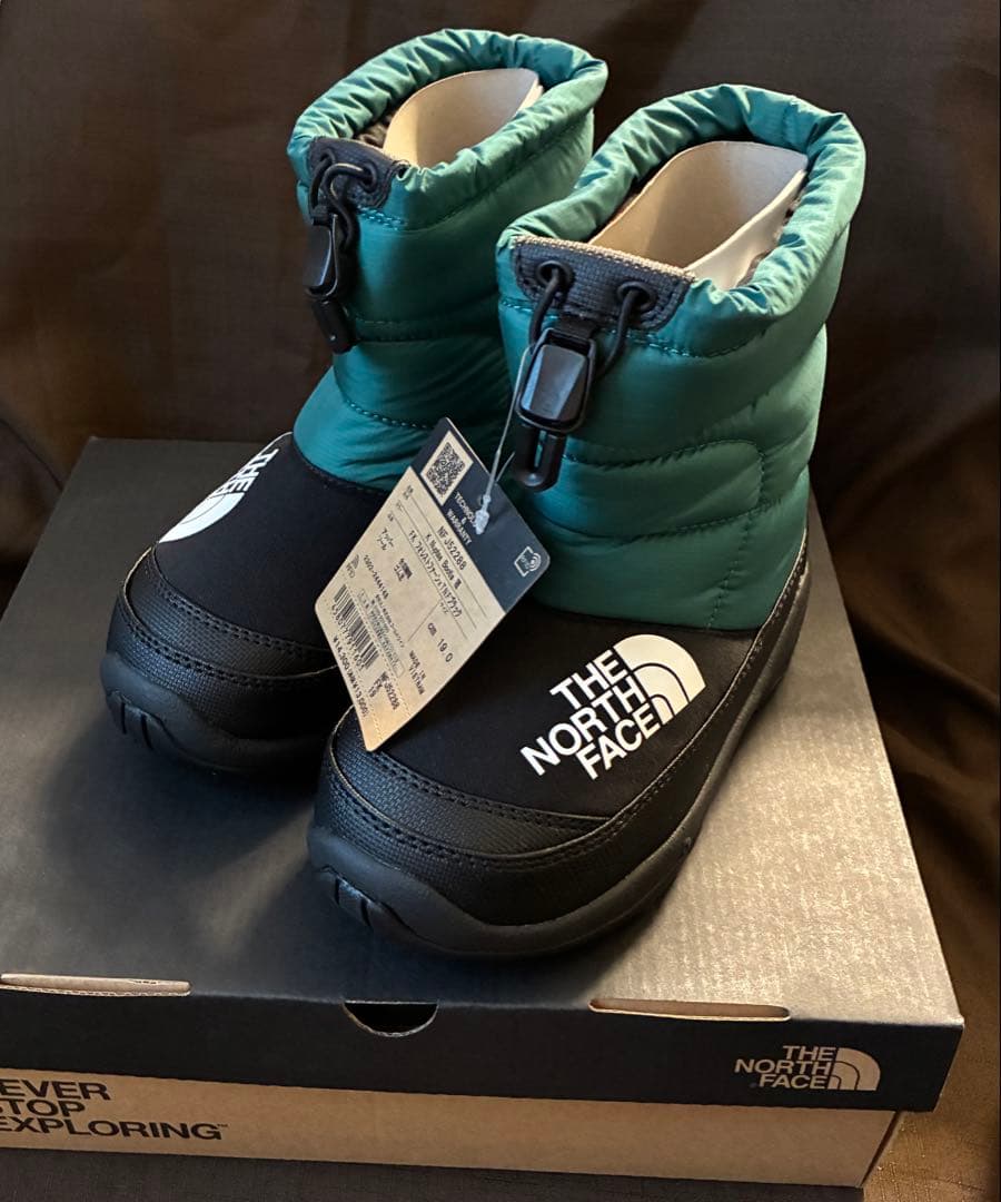 THE NORTH FACE ヌプシブーティ19cm フォレストファーンブラック THE NORTH FACE（ザ ノースフェイス） ブーツ 「THE NORTH FACE