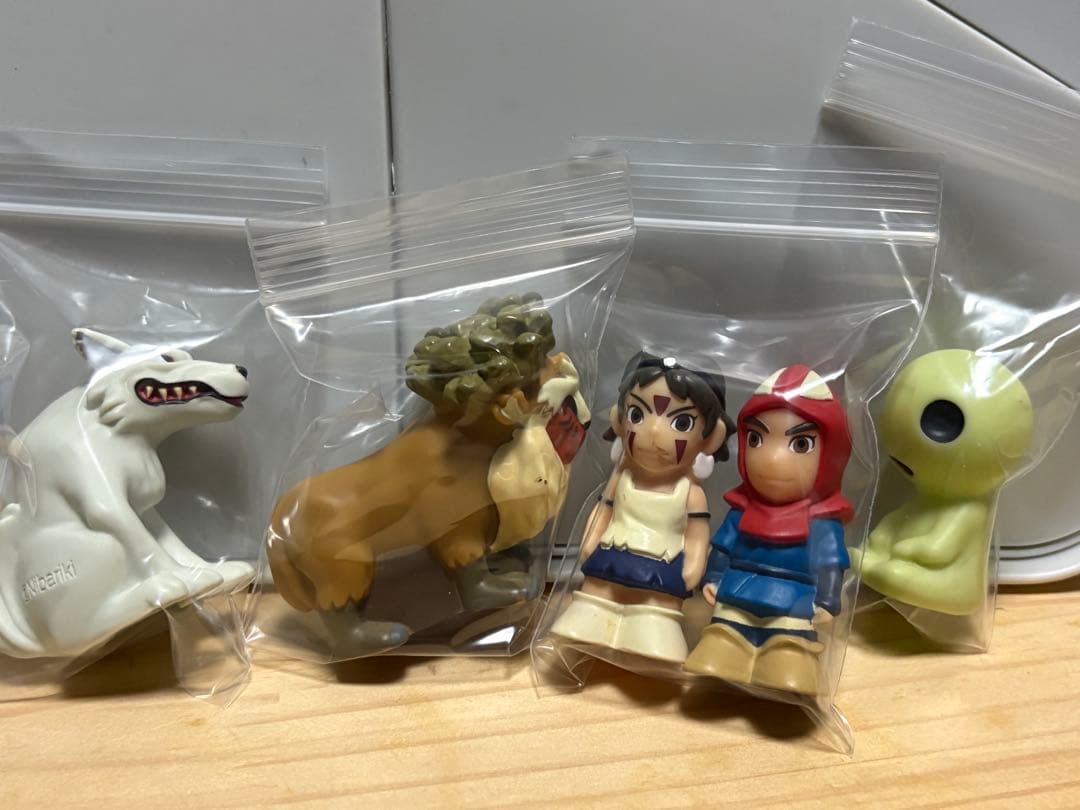 ジブリ もののけ姫 指人形 廃盤レア品